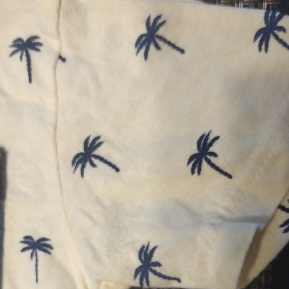 Yellow Palm Tree Kids T-Shirt with Pocket - Picture 7 of 8